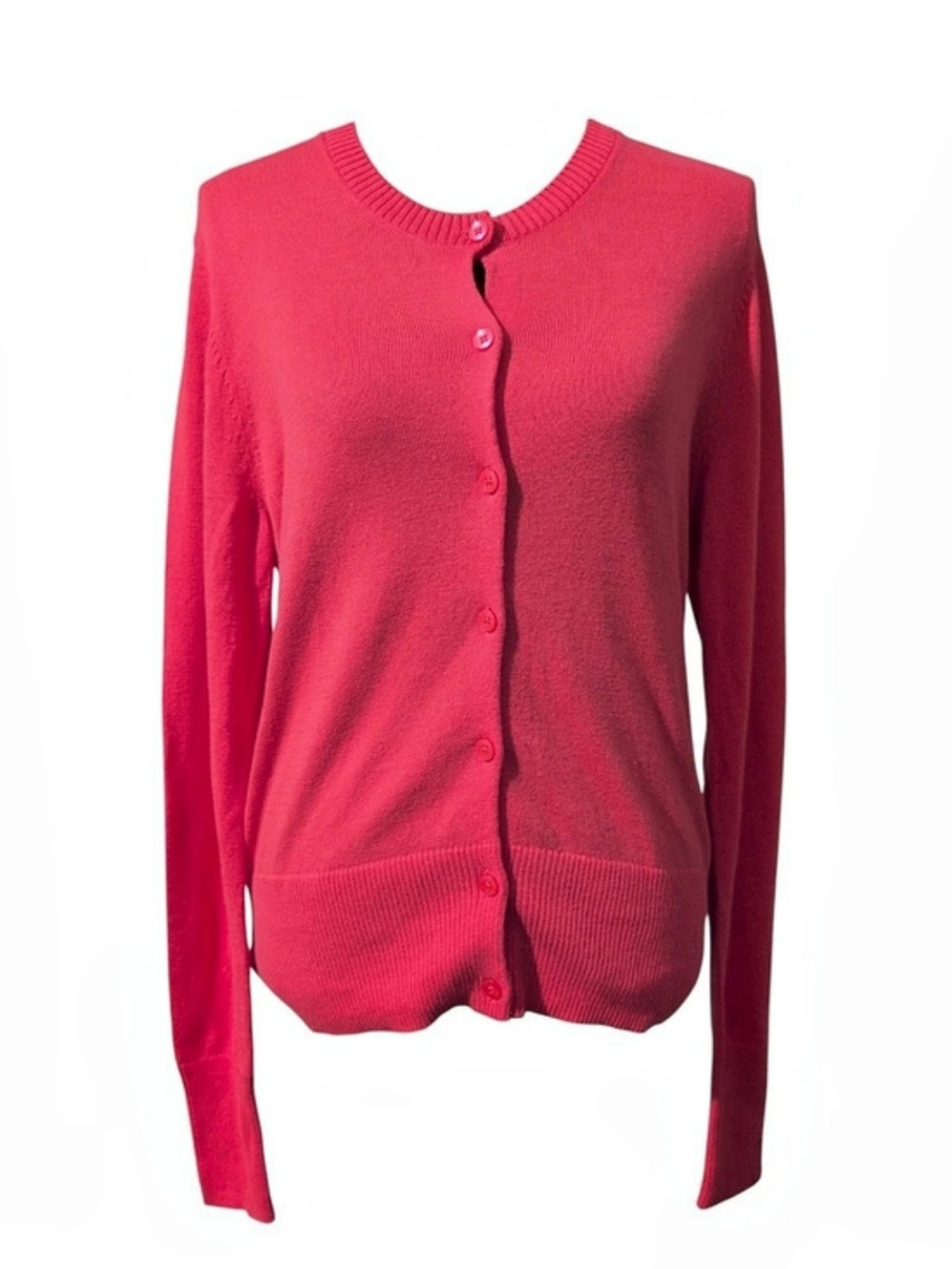 Gap Cotton Cardigan in Pink Medium Like New